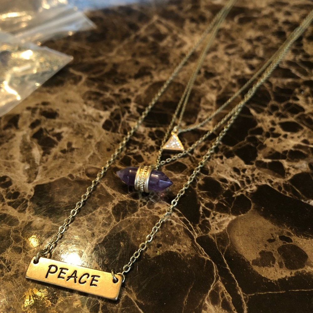 Inspired life necklace